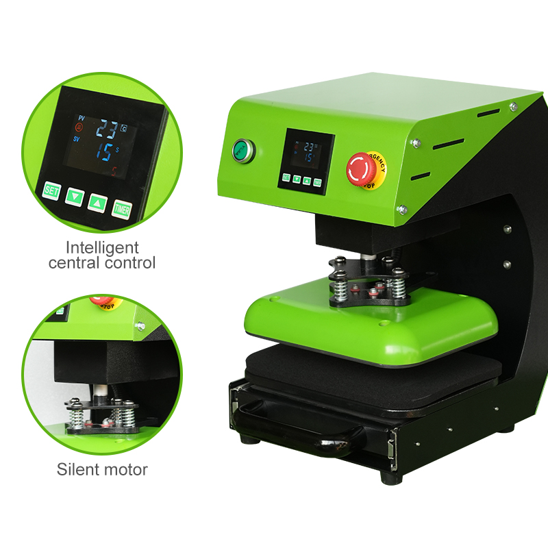 Commercial Fabric Printing - Intelligente elektrische warmtepersmachine, uittrekbare vlakbedprinter, geschikt