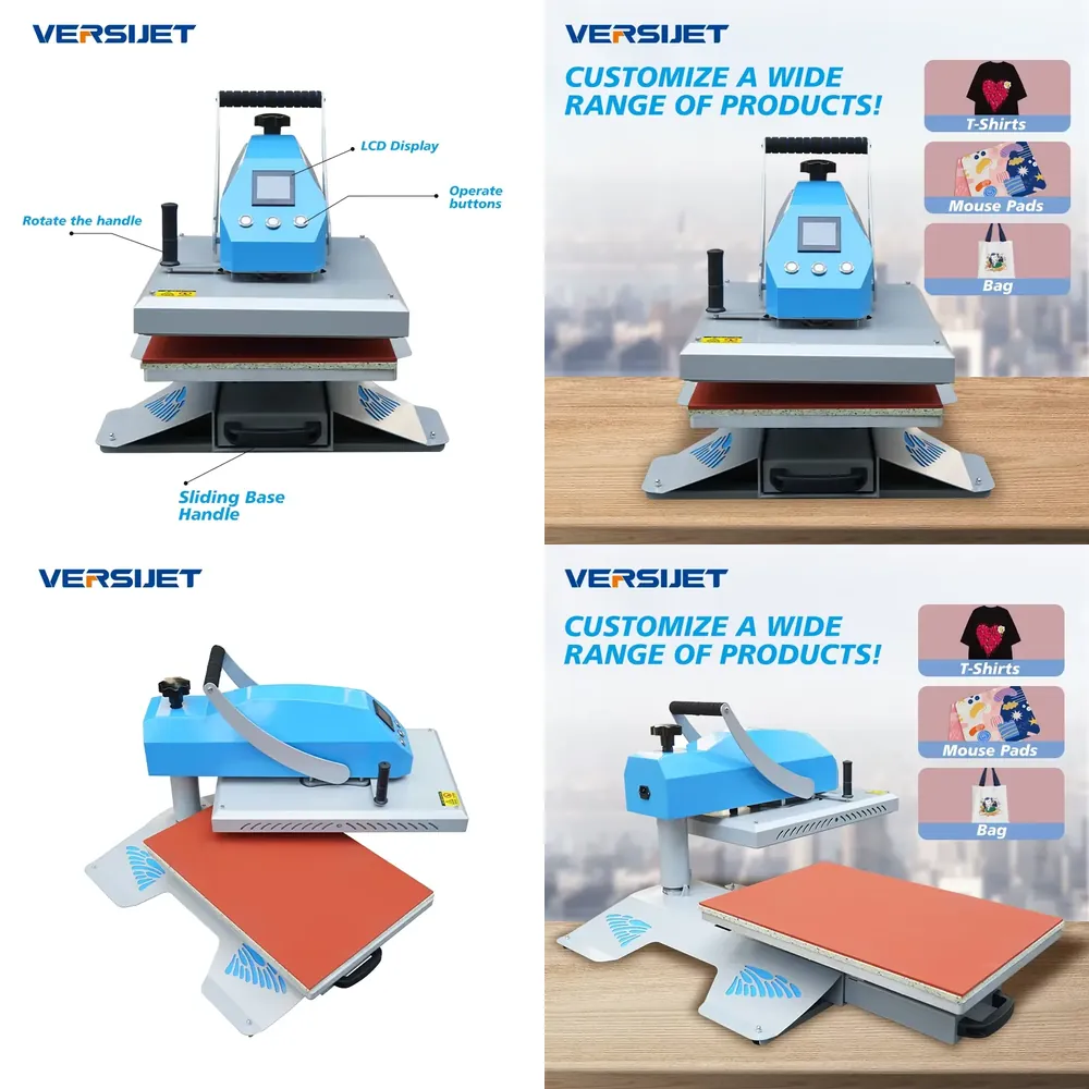 Heat Press Machine - 40*60 Warmtepersmachine Sublimatie Warmtepersmachine T-shirt Printmachine