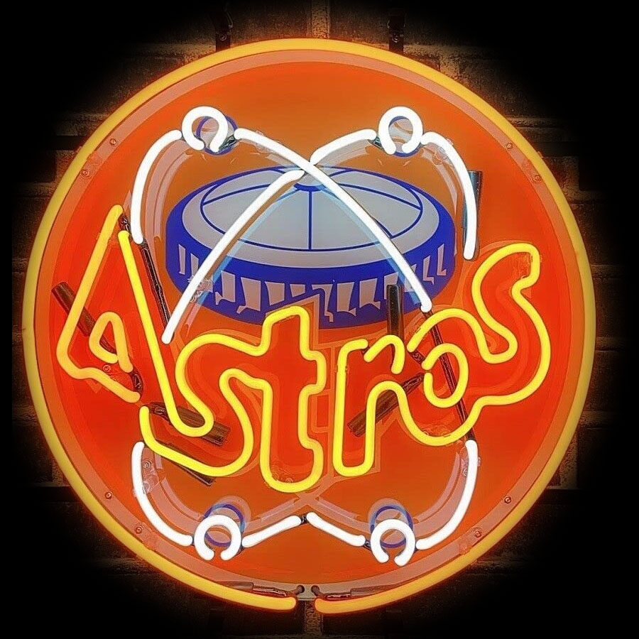Commercial Wall Printing - Housto Astro Neon Signs neonlamp Teken