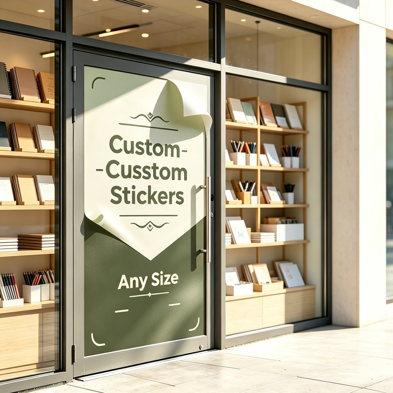 Commercial Wall Printing - Op maat gemaakte stickers van 100