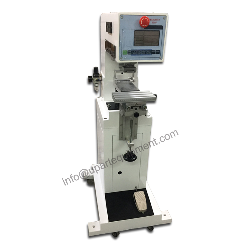 Commercial Label Printing Machine - Semi-automatische bedrukkingsmachine met verzegelde inktbeker voor