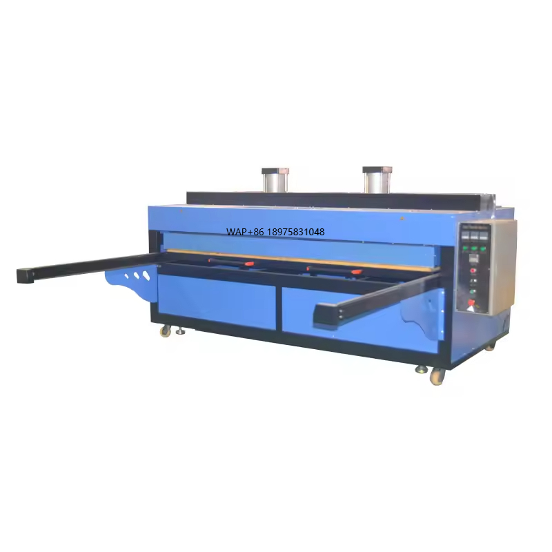 Heat Press Machine - Automatische commerciële grote-formaat verwarmde platenpersmachine voor