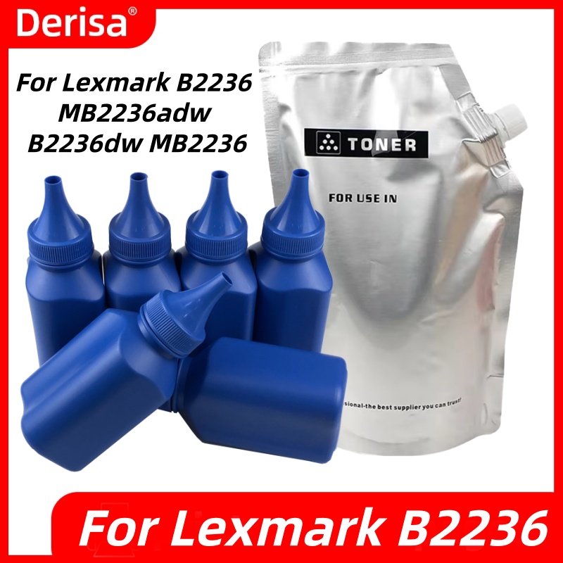 Laser Toner Powder - 80g/300g B2236 MB2236adw Compatibel voor Lexmark