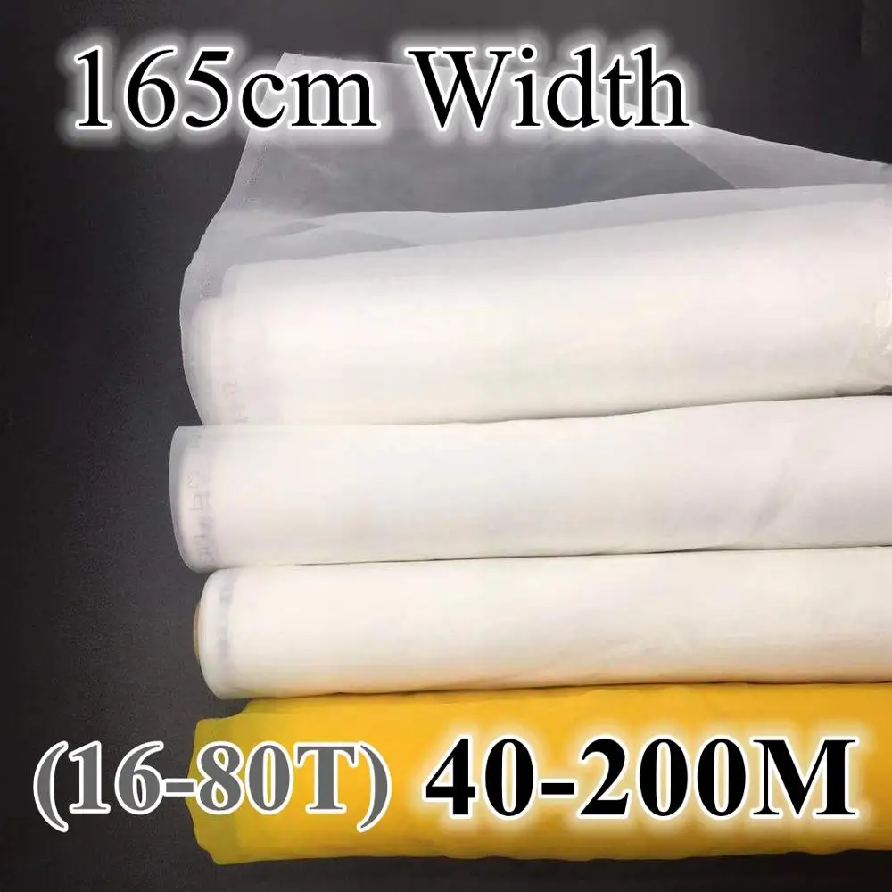 Commercial Fabric Printing - Witte Zeefdruk Mesh 60 M/80 M/100