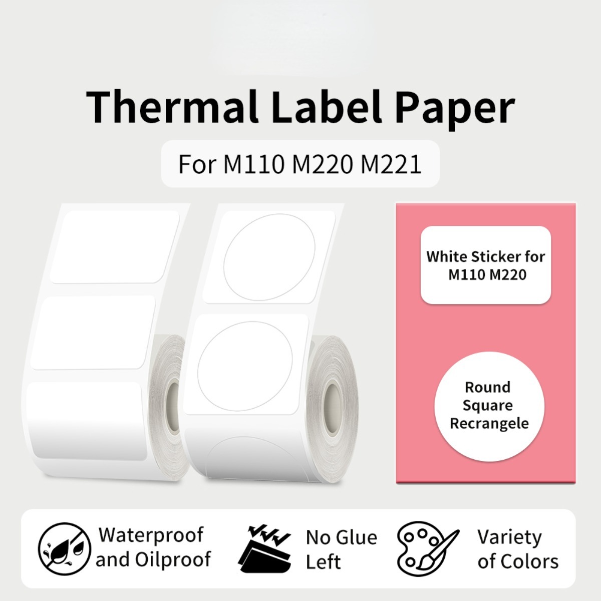 Commercial Label Printing Machine - Thermisch papier Label Maker Papier M110