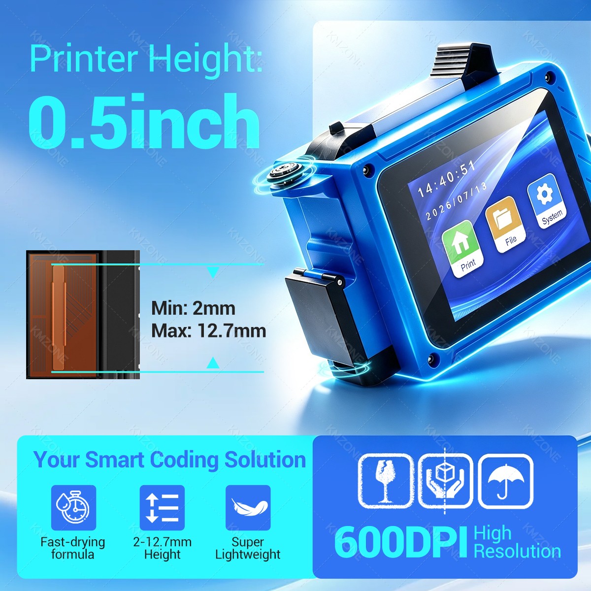 12,7 mm Inkjet Transfer Printe - Commercial Printing Labels recensie en prijs