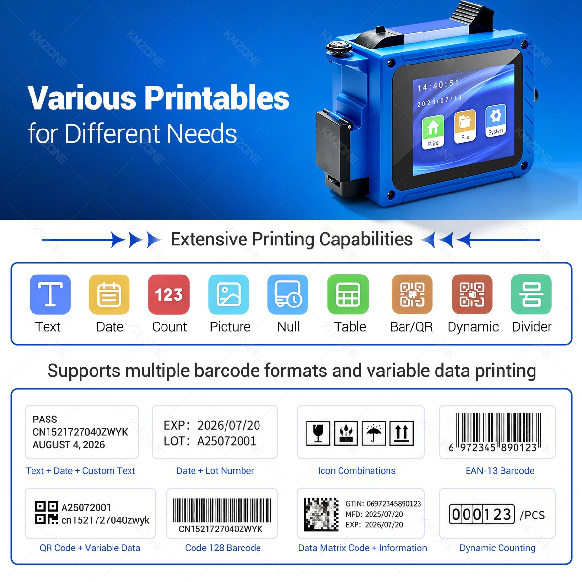12,7 mm Inkjet Transfer Printe - Commercial Printing Labels recensie en prijs