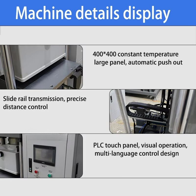 Automatische 3D siliconen hitt - Heat Press Machine recensie en prijs