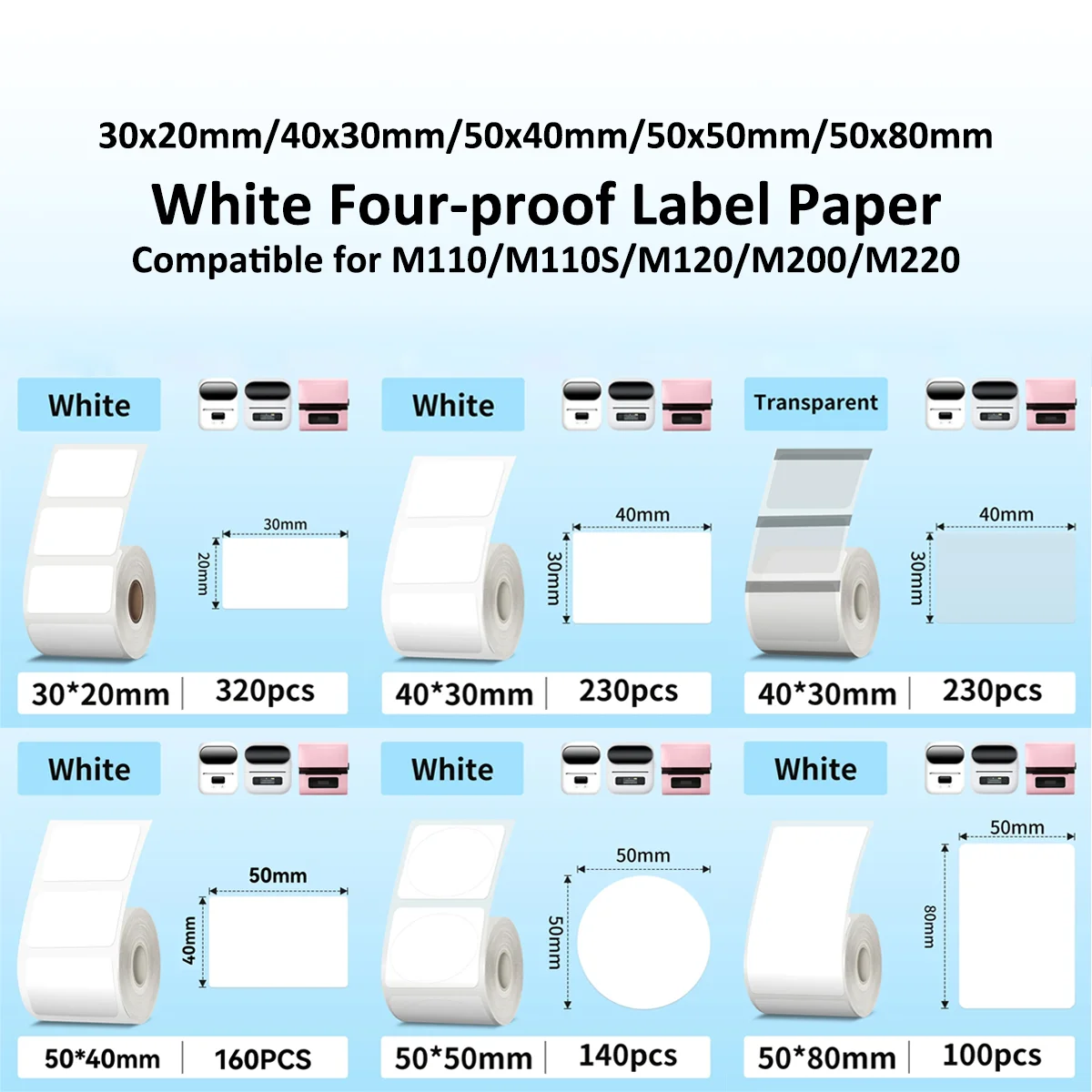 Thermisch stickerpapier Thermi - Commercial Label Printing Machine recensie en prijs