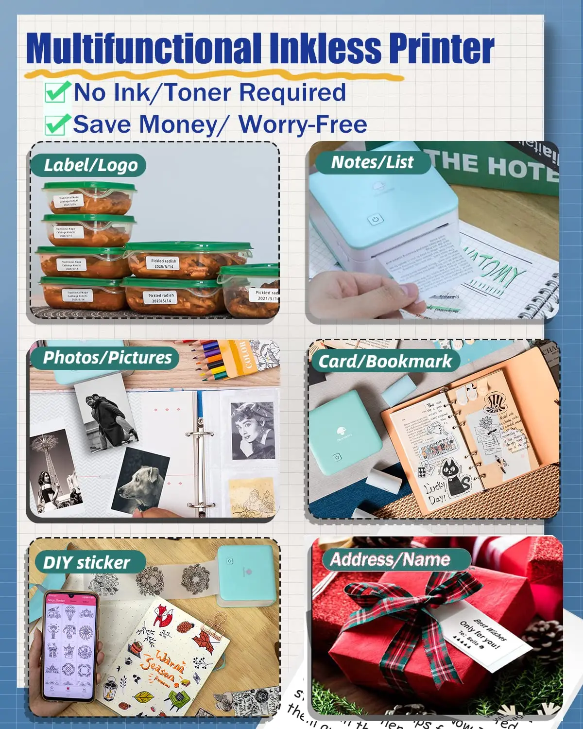 Phomemo M02pro Mini Draagbare  - Commercial Printing Labels recensie en prijs