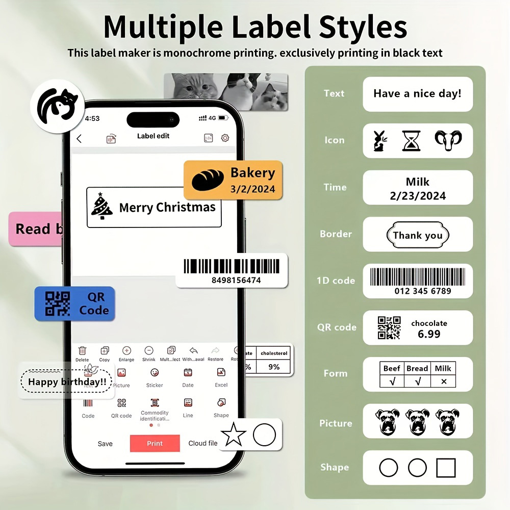 Marklife P15 Labelprinter Draa - Commercial Printing Labels recensie en prijs