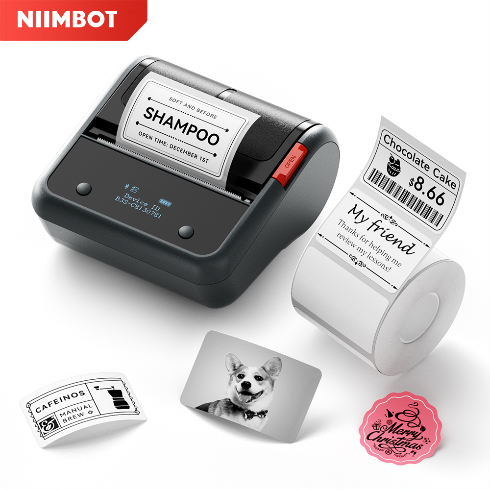 Niimbot B3S draadloze labelpri - Commercial Label Printing Machine recensie en prijs