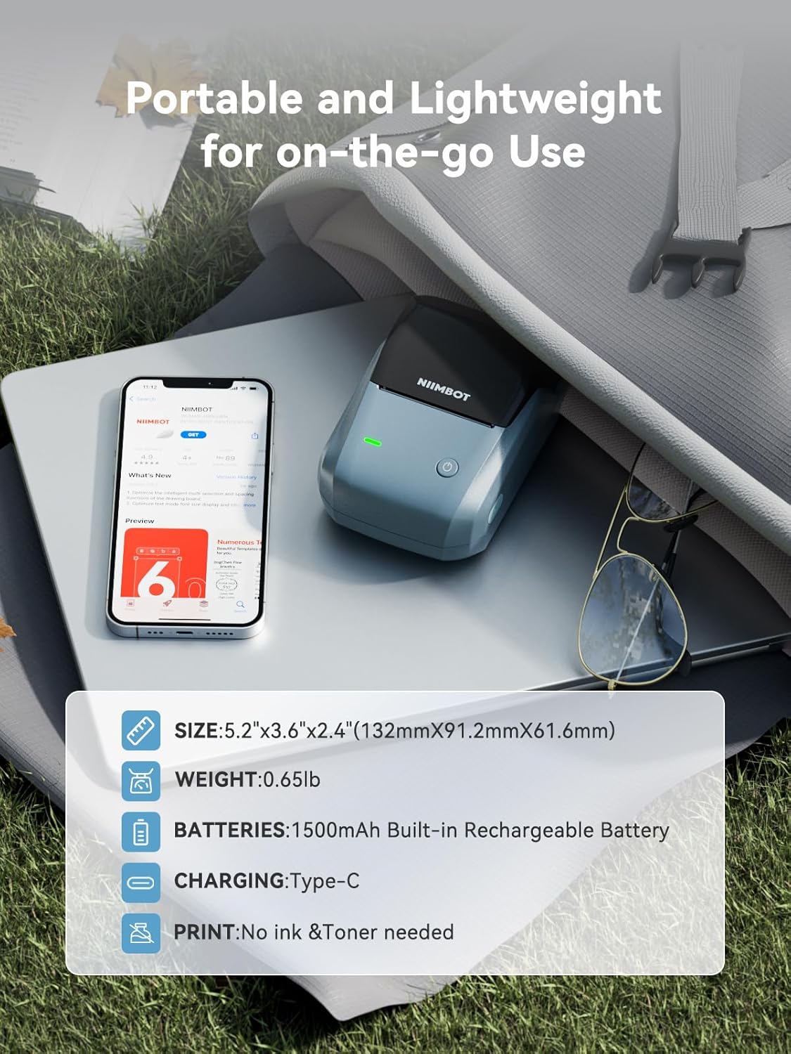 Niimbot B1 Printer Thermische  - Commercial Printing Labels recensie en prijs