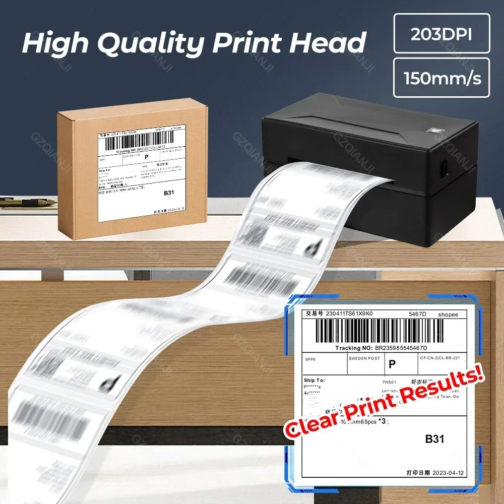 4 inch thermische barcode-etik - Commercial Printing Labels recensie en prijs