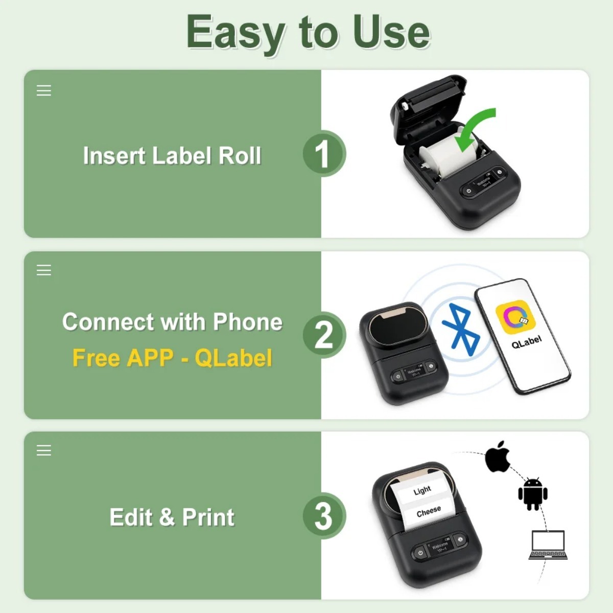 Thermisch papier Label Maker P - Commercial Label Printing Machine recensie en prijs